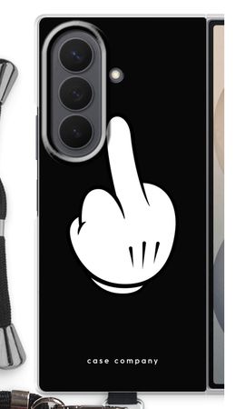 Middle finger black