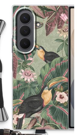 Tropical jungle toucan