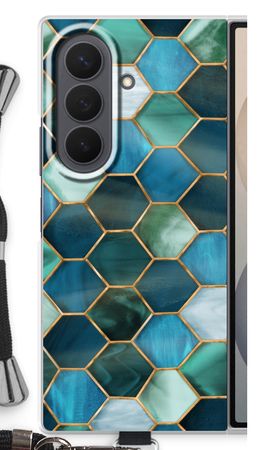 Hexagones en vitrail