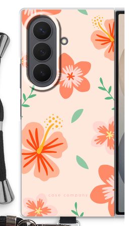 Tropical Pink Flowers