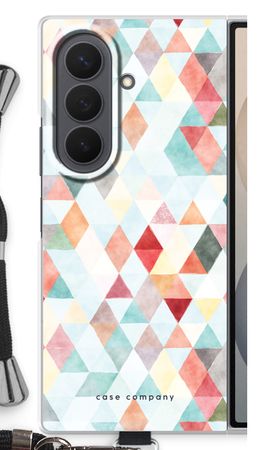 Coloured triangles pastel