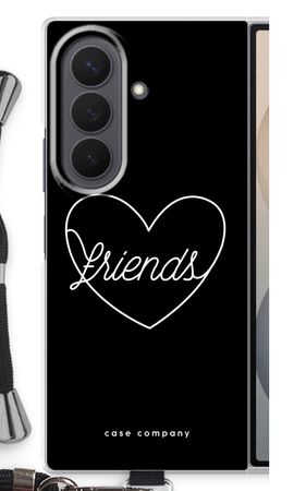Friends heart black