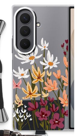 Painted wildflowers