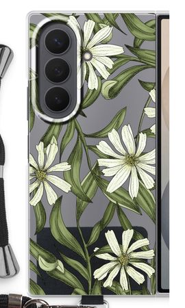 White flower pattern