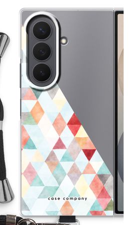 Coloured triangles pastel
