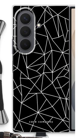 Geometric lines white