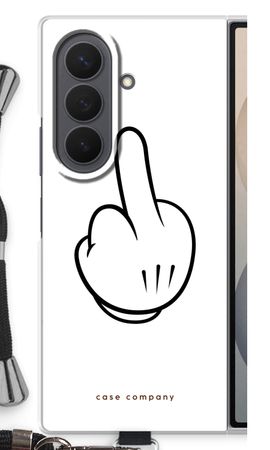 Middle finger white