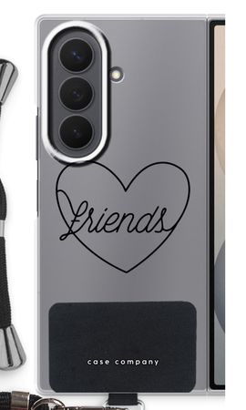 Friends heart black