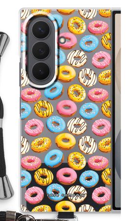 Rosafarbene Donuts