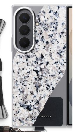 Speckled marble