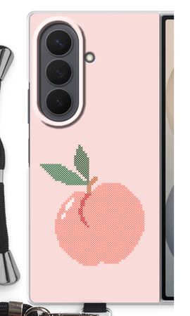 Stitched Peach