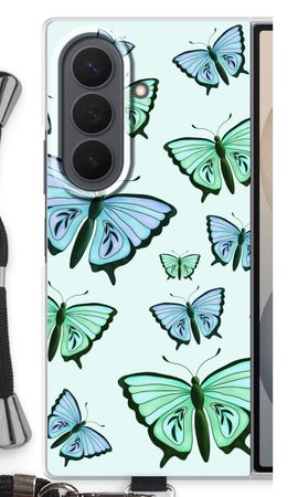 Blue & Green Butterflies