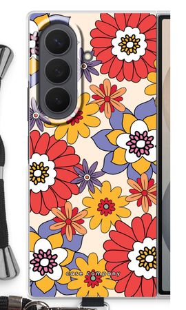 Retro Flowers - Yellow