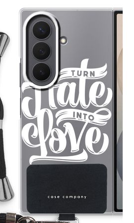 Turn hate into love