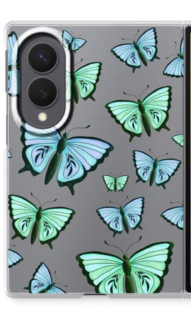 Blue & Green Butterflies