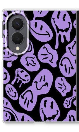 Melting Smiley - Purple