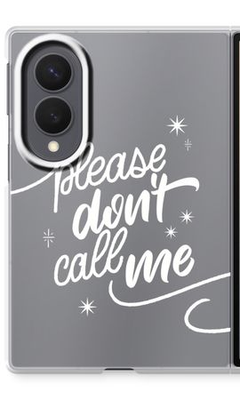 Don't call