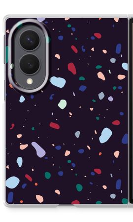 Dark Rounded Terrazzo