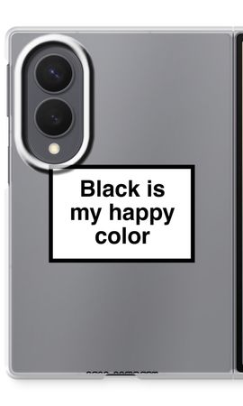 Black is my happy color