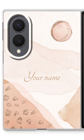Gold Spots Namecase - Blush