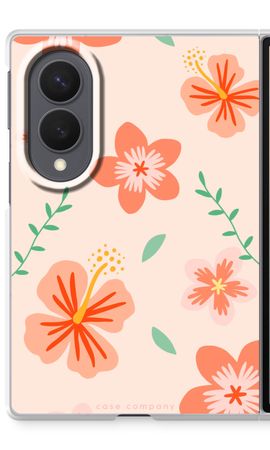 Tropical Pink Flowers