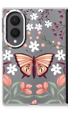 Butterfly in a floral world