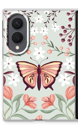 Butterfly in a floral world