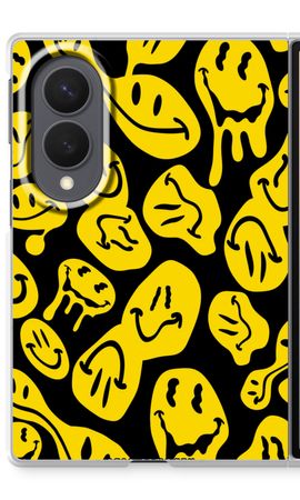 Melting smiley - Yellow