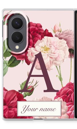 Spring florals pink roses