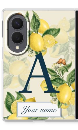 Monogram Lemons, Oranges of Peaches