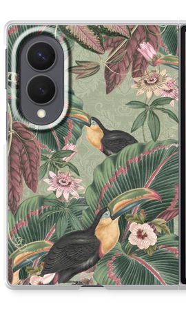 Tropical jungle toucan