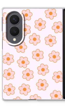 Pink Smiley Flower