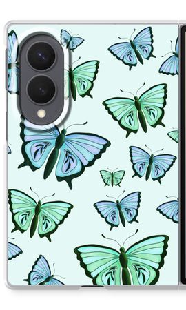 Blue & Green Butterflies
