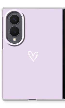Small Heart Purple