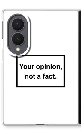 Your opinion