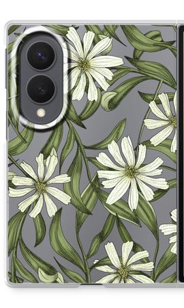 White flower pattern