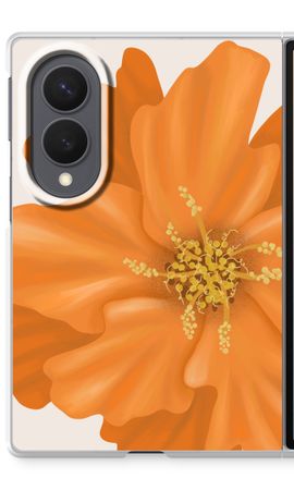 Orange Ellila flower