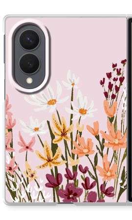 Painted wildflowers