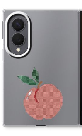 Stitched Peach
