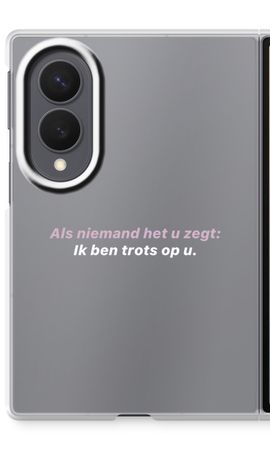 Ik ben trots op u