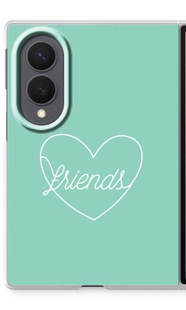 Friends heart pastel