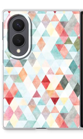 Coloured triangles pastel