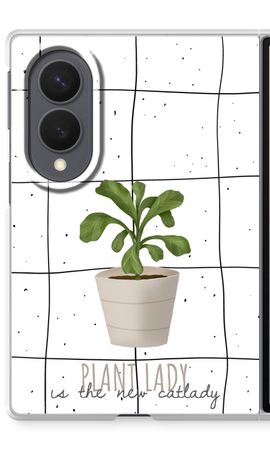 Houseplant on windowpane