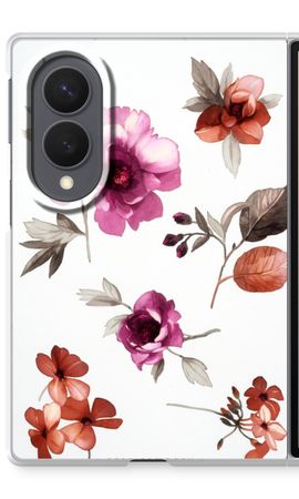 Painted flowers