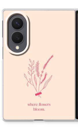 Where flowers bloom