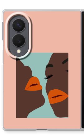 Orange lips