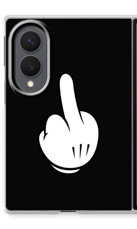 Middle finger black