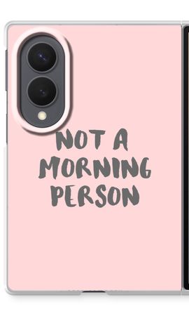Morning person