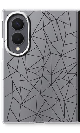 Geometric lines black