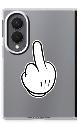 Middle finger black